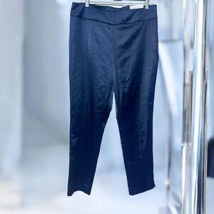 Soft Surroundings Chameleon Blue Skinny Ankle Pant NWT Large Navy To Black 14-16